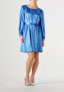 blauwe greek archaic kori mini jurk 130802