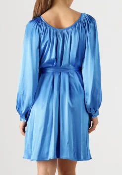 blauwe greek archaic kori mini jurk 130802