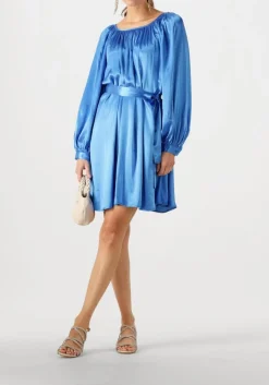 blauwe greek archaic kori mini jurk 130802