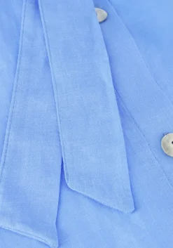 blauwe greek archaic kori midi jurk 130463