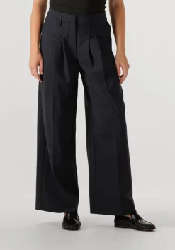 blauwe herskind broeken lotus pants