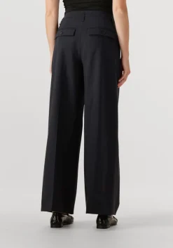 blauwe herskind broeken lotus pants