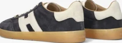 blauwe hogan lage sneakers hogan cool allacciato h