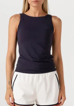 blauwe house of gravity tops & t-shirts cross tank top