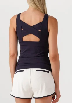 blauwe house of gravity tops & t-shirts cross tank top