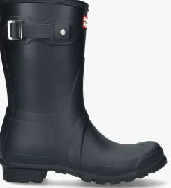 blauwe hunter regenlaarzen womens original short