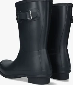 blauwe hunter regenlaarzen womens original short