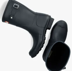 blauwe hunter regenlaarzen womens original short