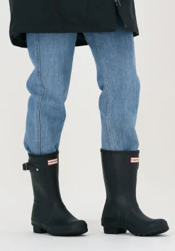 blauwe hunter regenlaarzen womens original short