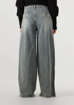 blauwe janice wide jeans dollar