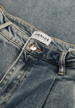 blauwe janice wide jeans dollar