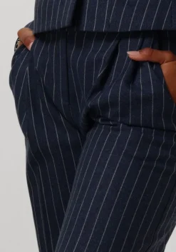 blauwe janice wijde broek dollar