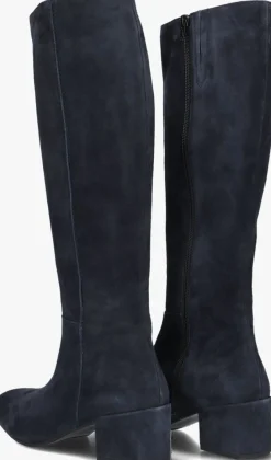 blauwe lamica hoge laarzen yquela 5171