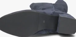 blauwe lamica hoge laarzen yquela 5171
