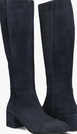 blauwe lamica hoge laarzen yquela 5171