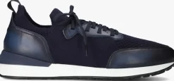 blauwe magnanni lage sneakers 26069