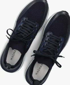 blauwe magnanni lage sneakers 26069