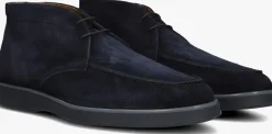 blauwe magnanni veterschoenen 25622