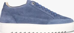 blauwe mason garments lage sneakers tia nativo