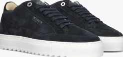 blauwe mason garments lage sneakers tia nativo