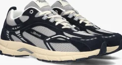 blauwe mercer amsterdam lage sneakers the re-run vintage m