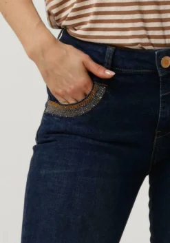 blauwe mos mosh slim fit jeans naomi shade blue jeans