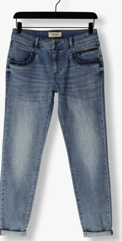 blauwe mos mosh straight leg jeans mmnaomi nolla jeans