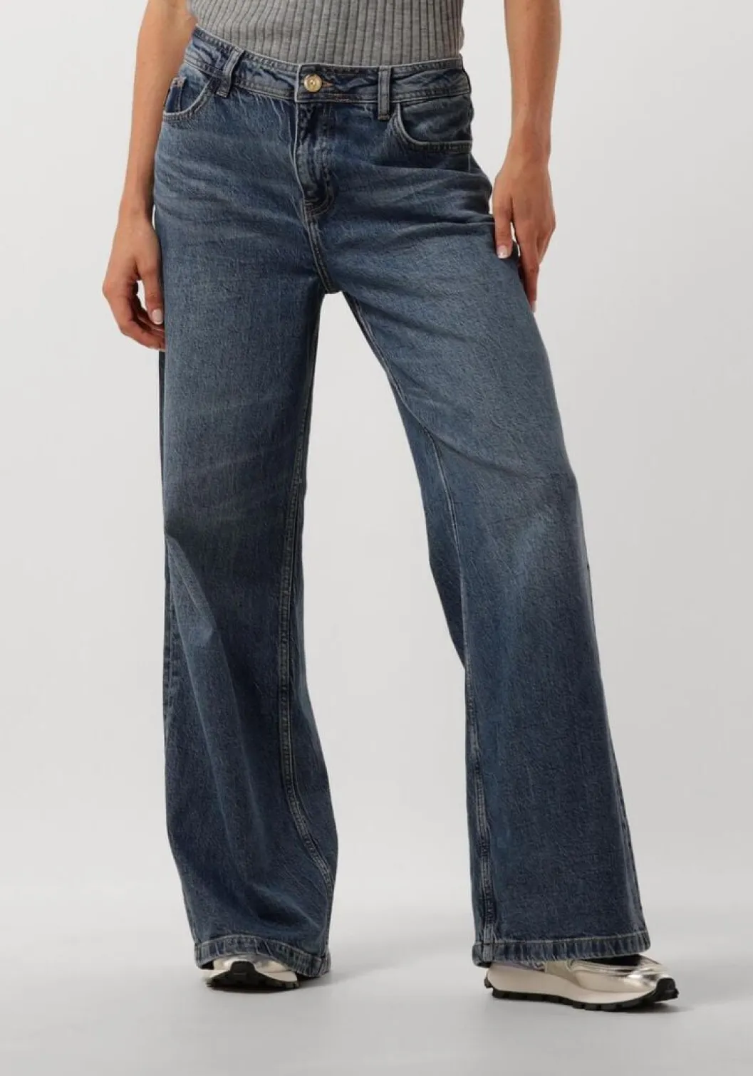blauwe mos mosh straight leg jeans dara lititi jeans