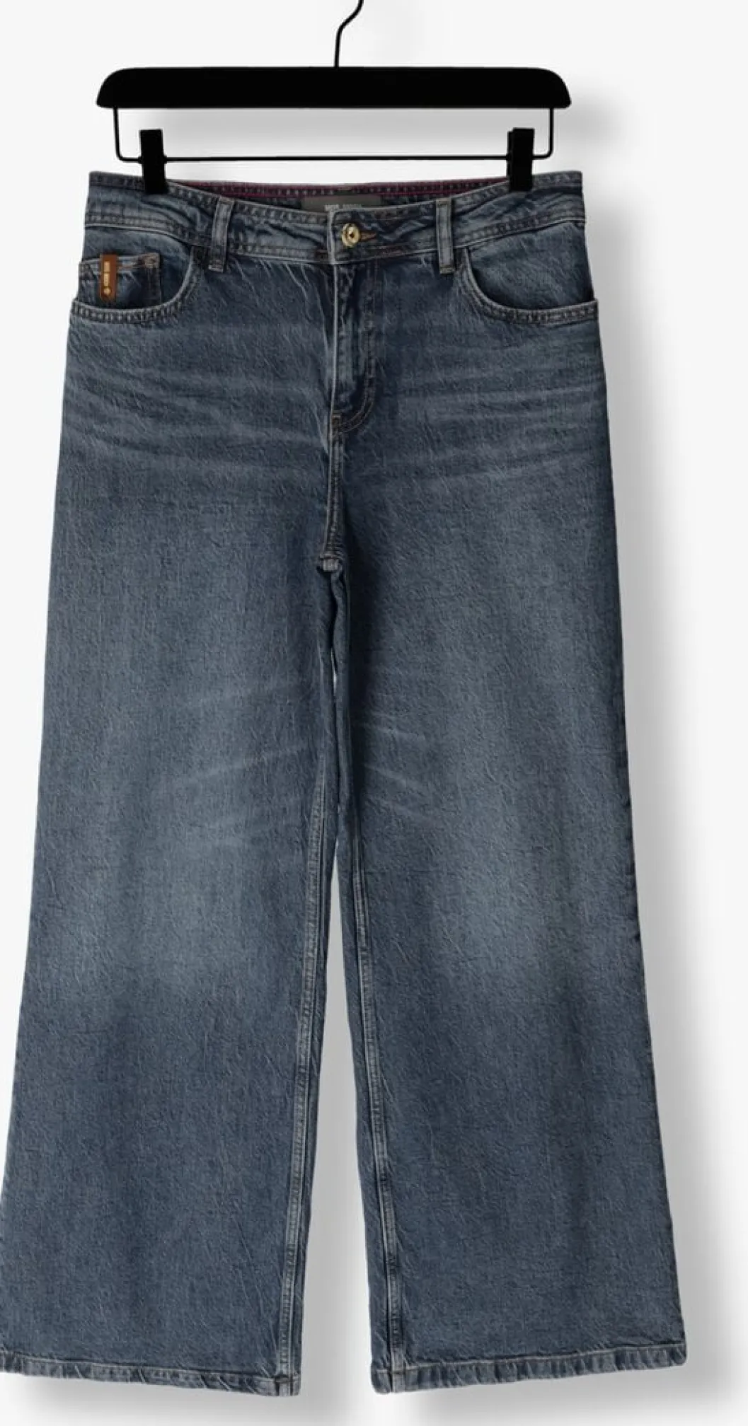 blauwe mos mosh straight leg jeans dara lititi jeans