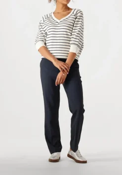 blauwe mos mosh sweater mmmaggie stripe sweatshirt