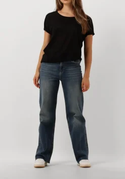 blauwe mos mosh wide jeans relee kessel jeans