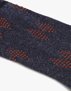 blauwe mp denmark sokken flora