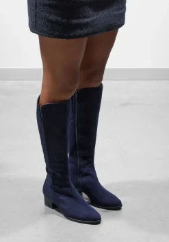 blauwe nalini hoge laarzen 473l