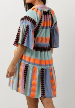 blauwe nema mini jurk bella