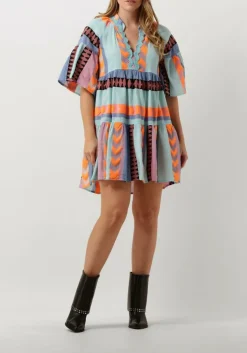 blauwe nema mini jurk bella