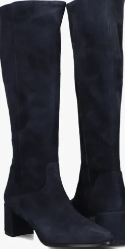 blauwe notre-v hoge laarzen 8591