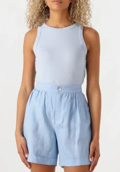 blauwe penn & ink top singlet