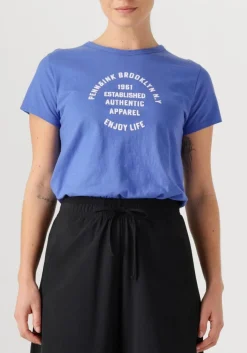 blauwe penn & ink t-shirt t-shirt print