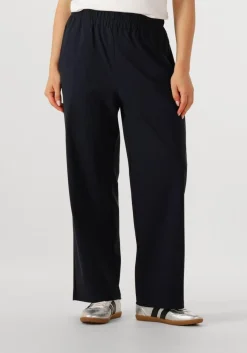 blauwe penn & ink wijde broek trousers w25n1643