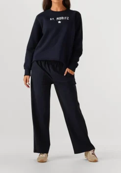 blauwe penn & ink wijde broek trousers w25n1643