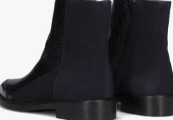 blauwe pertini enkellaarsjes 32848