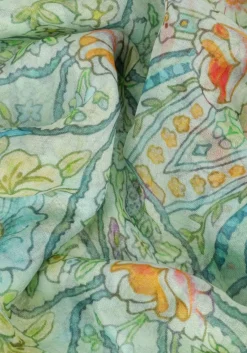 blauwe p-modekontor sjaal 1552550