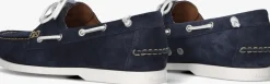 blauwe polo ralph lauren mocassins merton boat