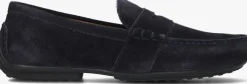 blauwe polo ralph lauren mocassins reynold