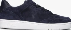 blauwe polo ralph lauren lage sneakers polo court