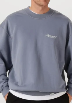 blauwe represent sweater owners club script sweater