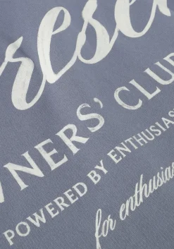 blauwe represent sweater owners club script sweater