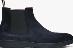 blauwe santoni boots 18588