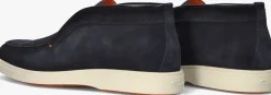 blauwe santoni instappers 17823