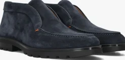 blauwe santoni instappers detroit 17823 gz